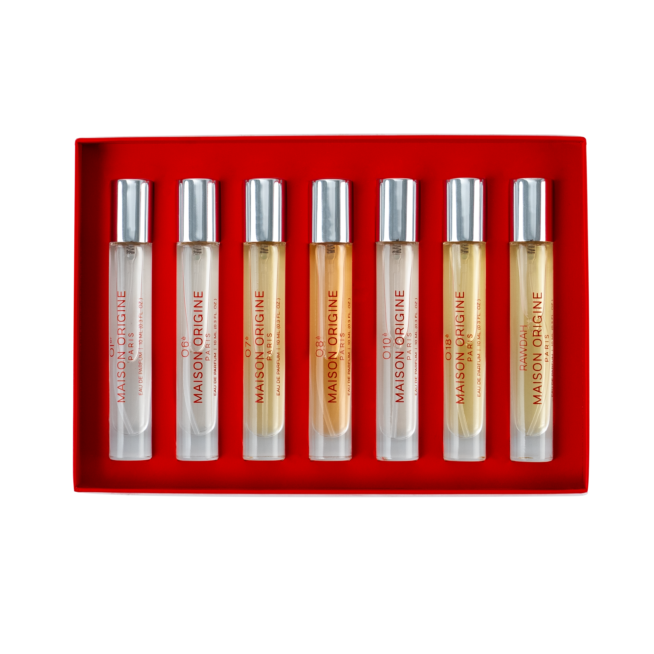 Samples of Love Kit 7 x 10 ml